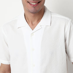 Cotton Fabric Structured Shirt