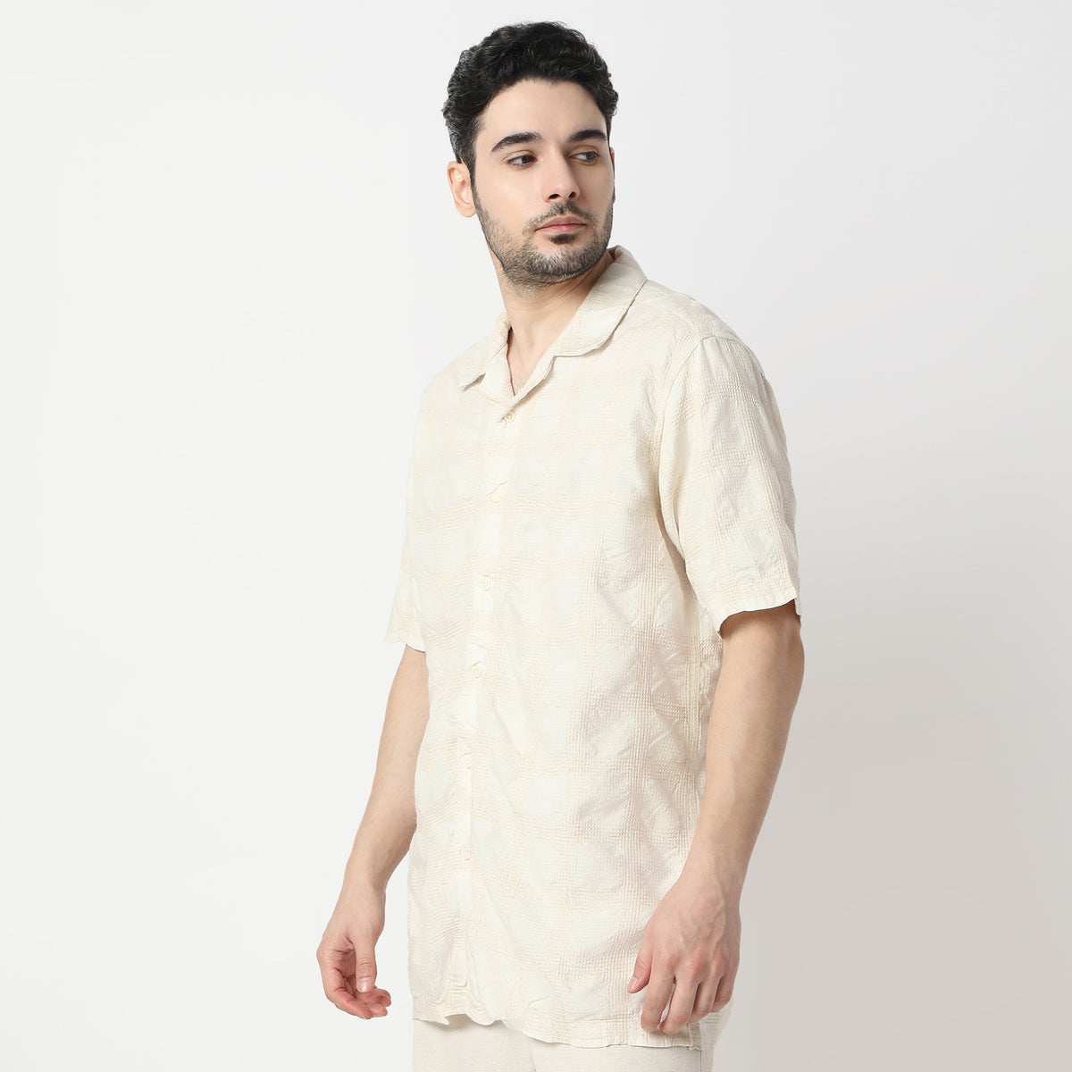 Regular Fit Structured Shirt