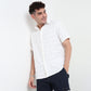 Solid Cotton Cuban Shirt