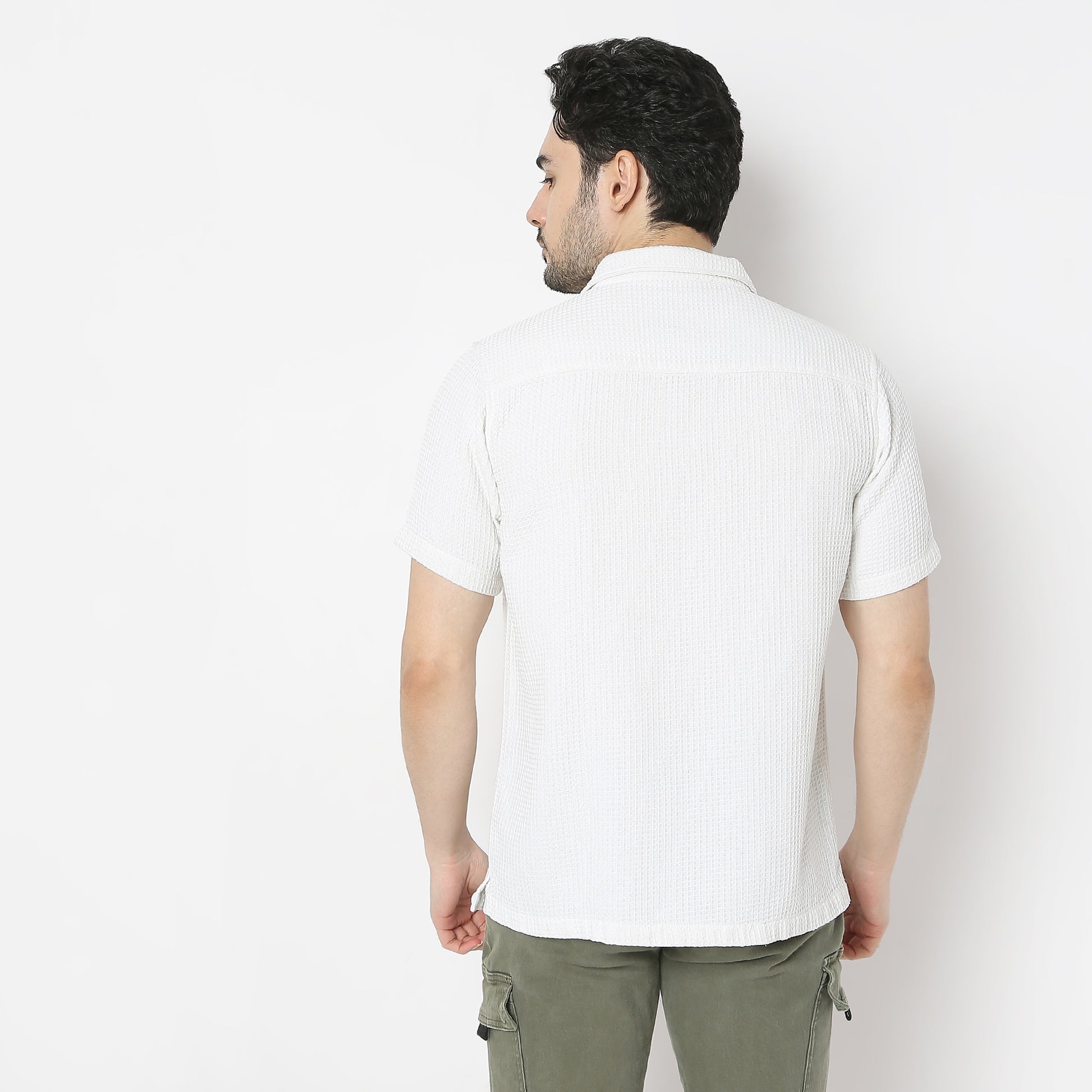 Regular Fit Structured Shirt