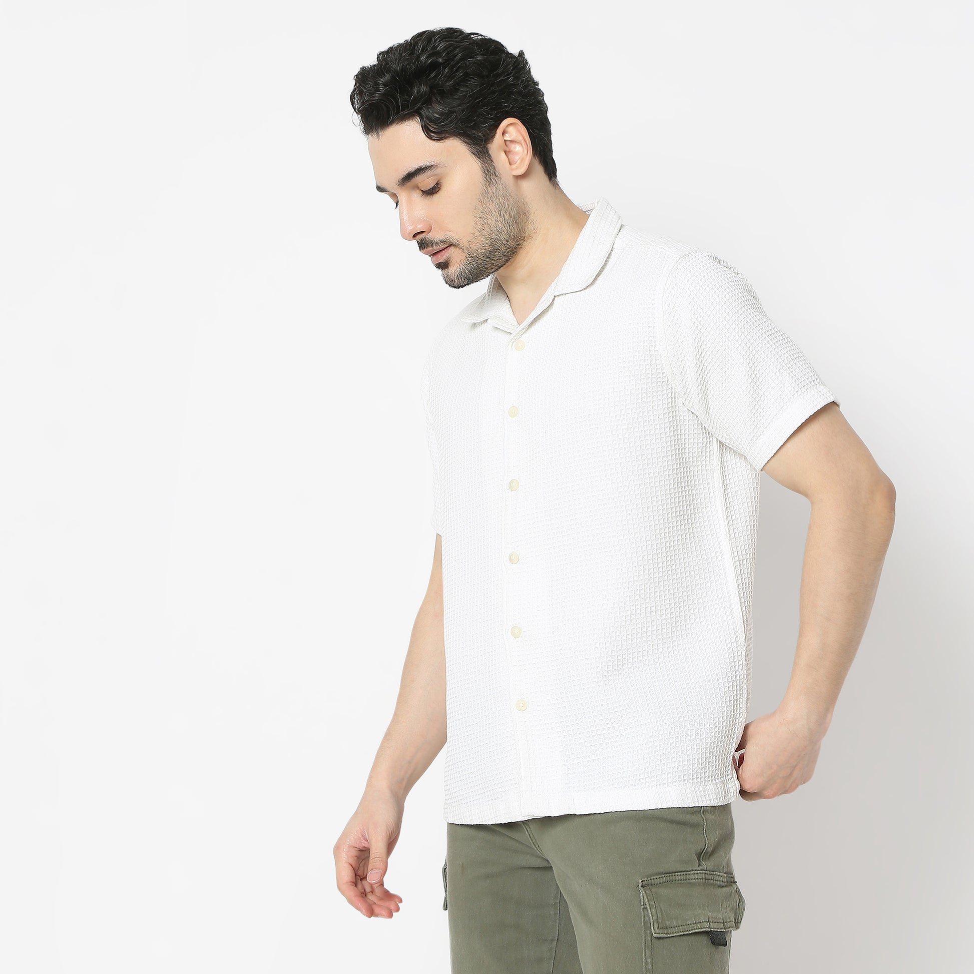Regular Fit Structured Shirt