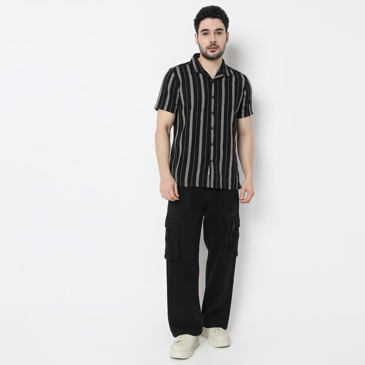 Regular Fit Striped Shirt