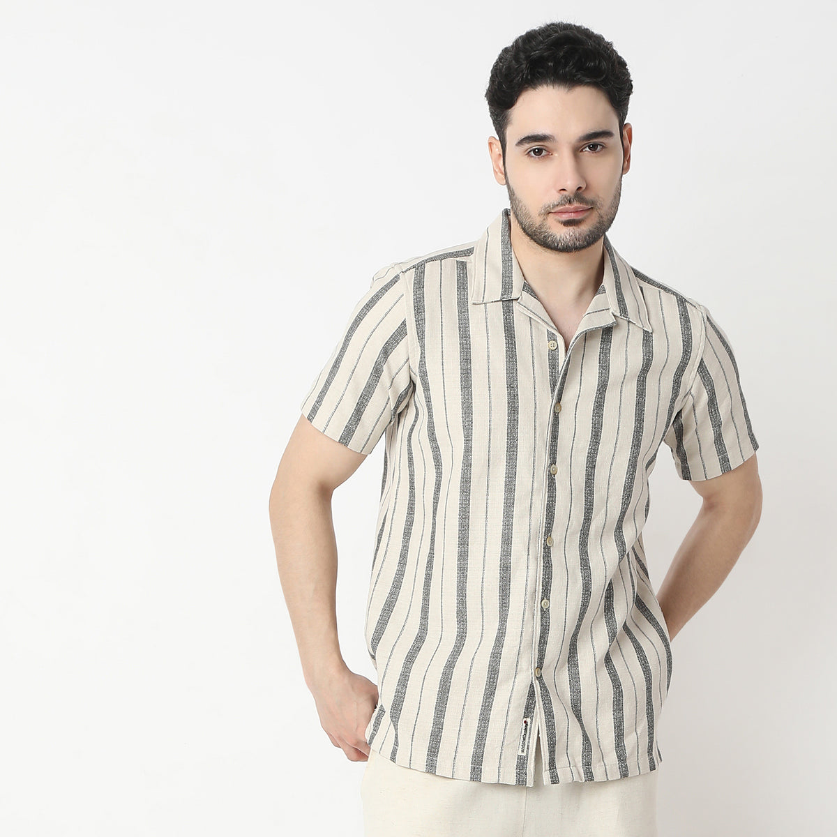 Regular Fit Striped Shirt