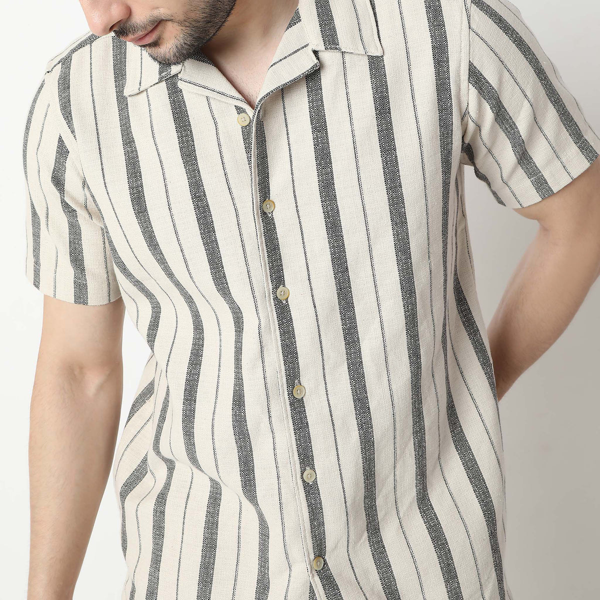 Regular Fit Striped Shirt