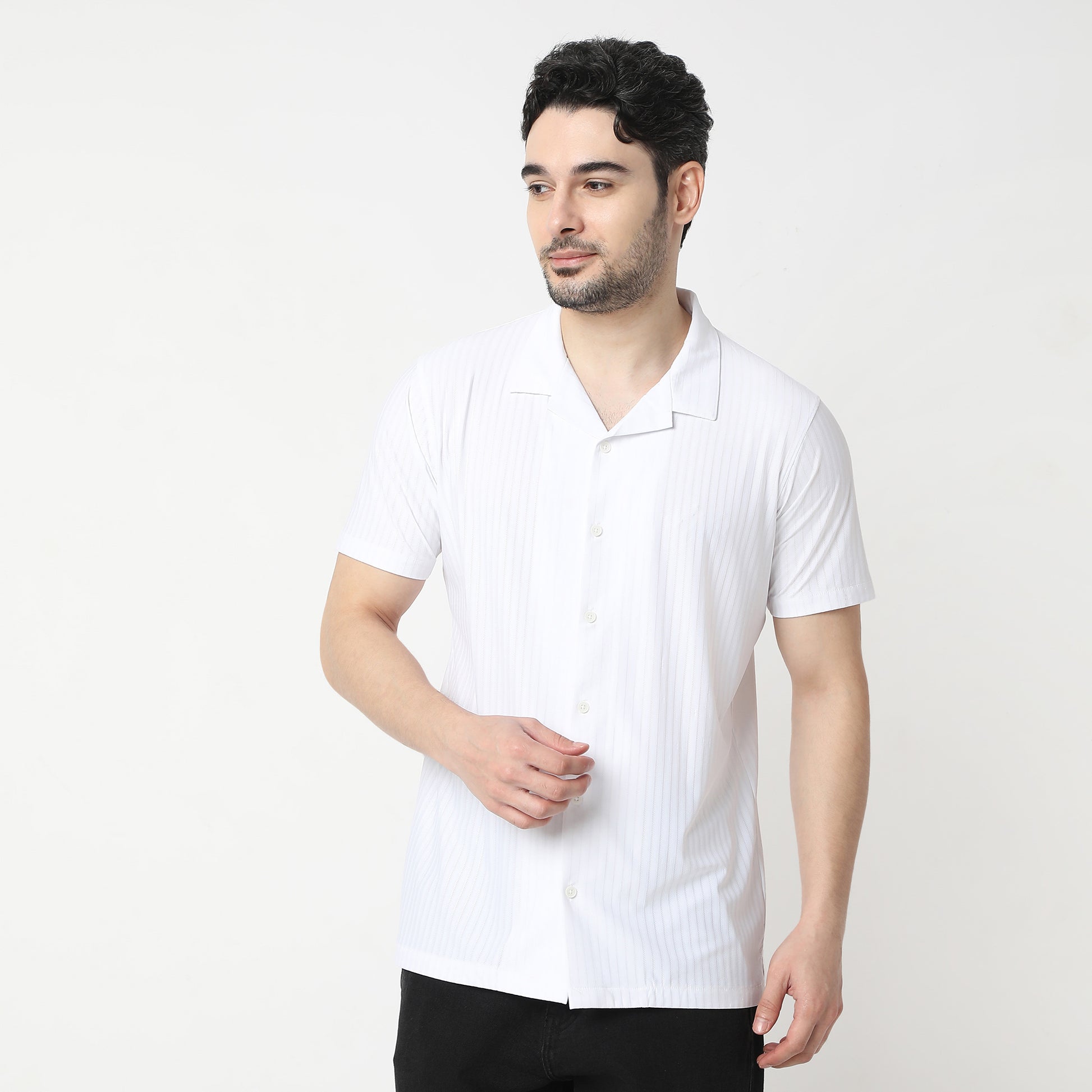 Regular Fit Structured Shirt