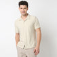 Half Sleeve Textured Cuban Shirt