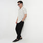 Buy Men Regular Fit Striped Half Sleeve Shirt  - Style Union
