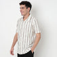 Buy Men Regular Fit Striped Half Sleeve Shirt  - Style Union