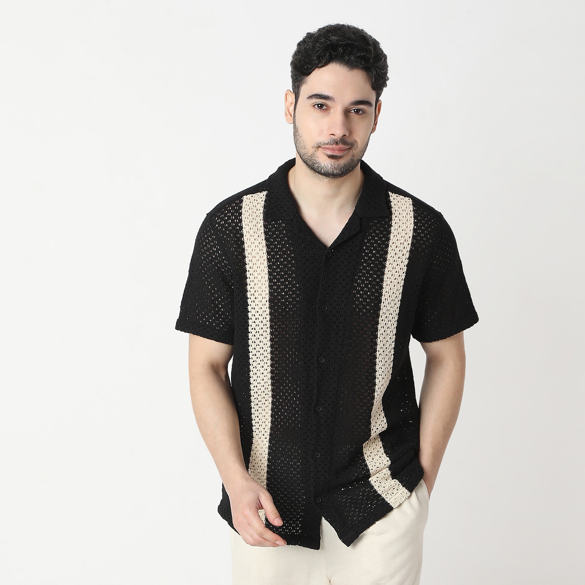 Regular Fit Structured Shirt