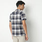 Regular Fit Checkered Camp Collar Regular Length Shirt