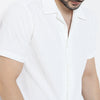 Regular Fit Solid Shirt Collar Shirt