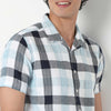 Mens Checkered Cuban Shirt