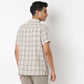 Camp Collar Checkered Mood Shirt