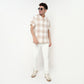 Checkered Cotton Fabric Shirt
