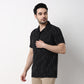 Mens Solid Cuban Shirt
