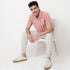 Buy Men Regular Fit Striped Half Sleeve Shirt  - Style Union