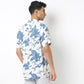 Regular Fit Printed Camp Collar Shirt