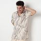 Buy Men Regular Fit Printed Half Sleeve Shirt  - Style Union