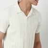 Mens Solid Cuban Shirt