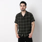 Mens Yarn Dyed Cuban Shirt