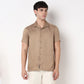 Cotton Solid Cuban Shirt