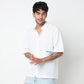 Cotton Solid Cuban Shirt