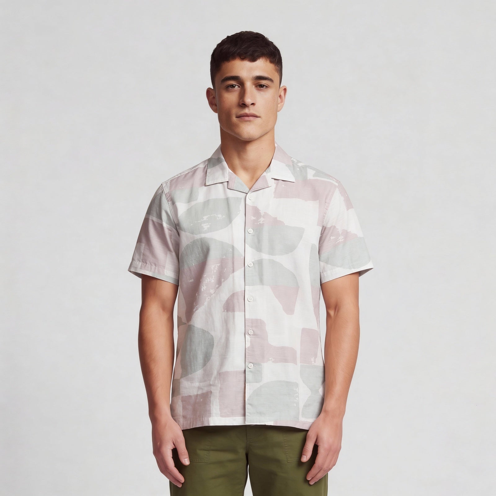 Viscose Printed Half Sleeve Shirt