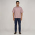 Half Sleeve Solid Cuban Shirt