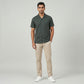 Half Sleeve Solid Cuban Shirt