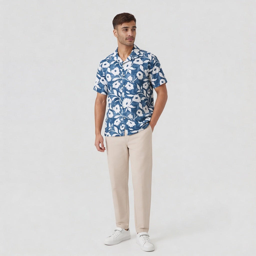 Printed Cuban Retreat Shirt