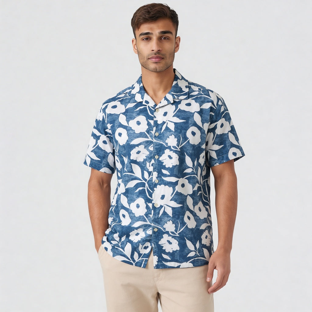 Printed Cuban Retreat Shirt