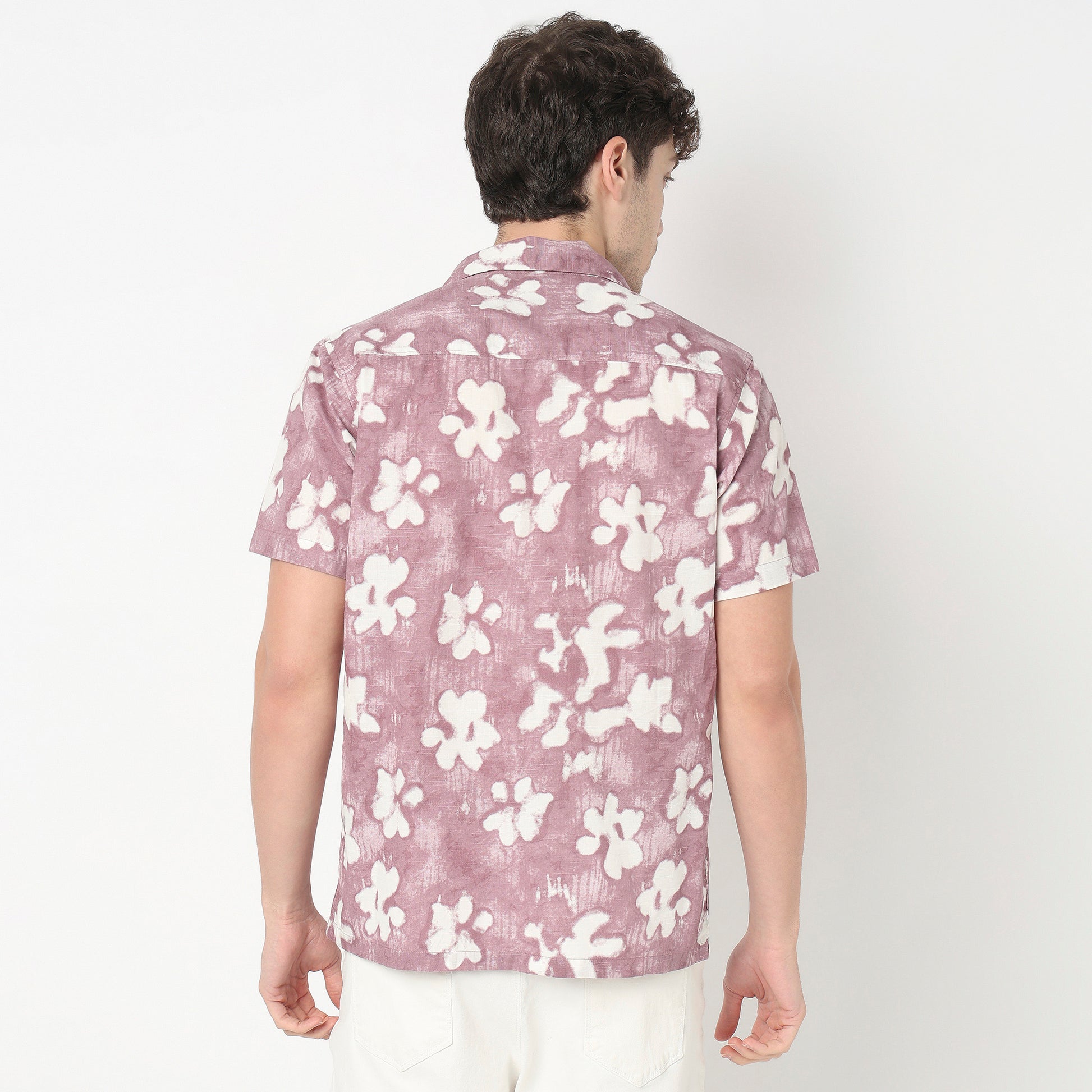 Cotton Printed Cuban Shirt