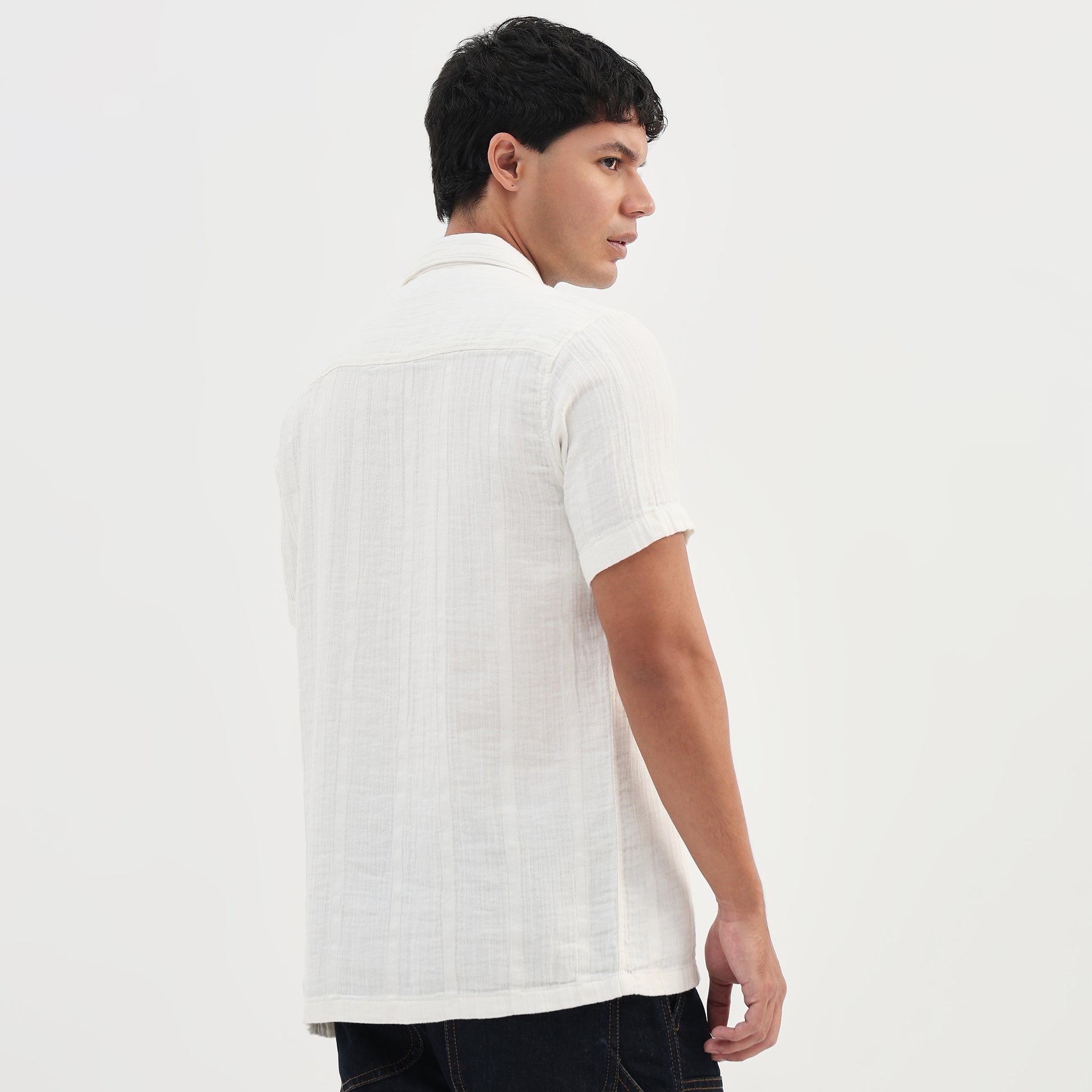 Cotton Solid Bae Shirt