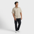 Cotton Striped Cuban Shirt