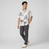 Cotton Printed Cuban Shirt