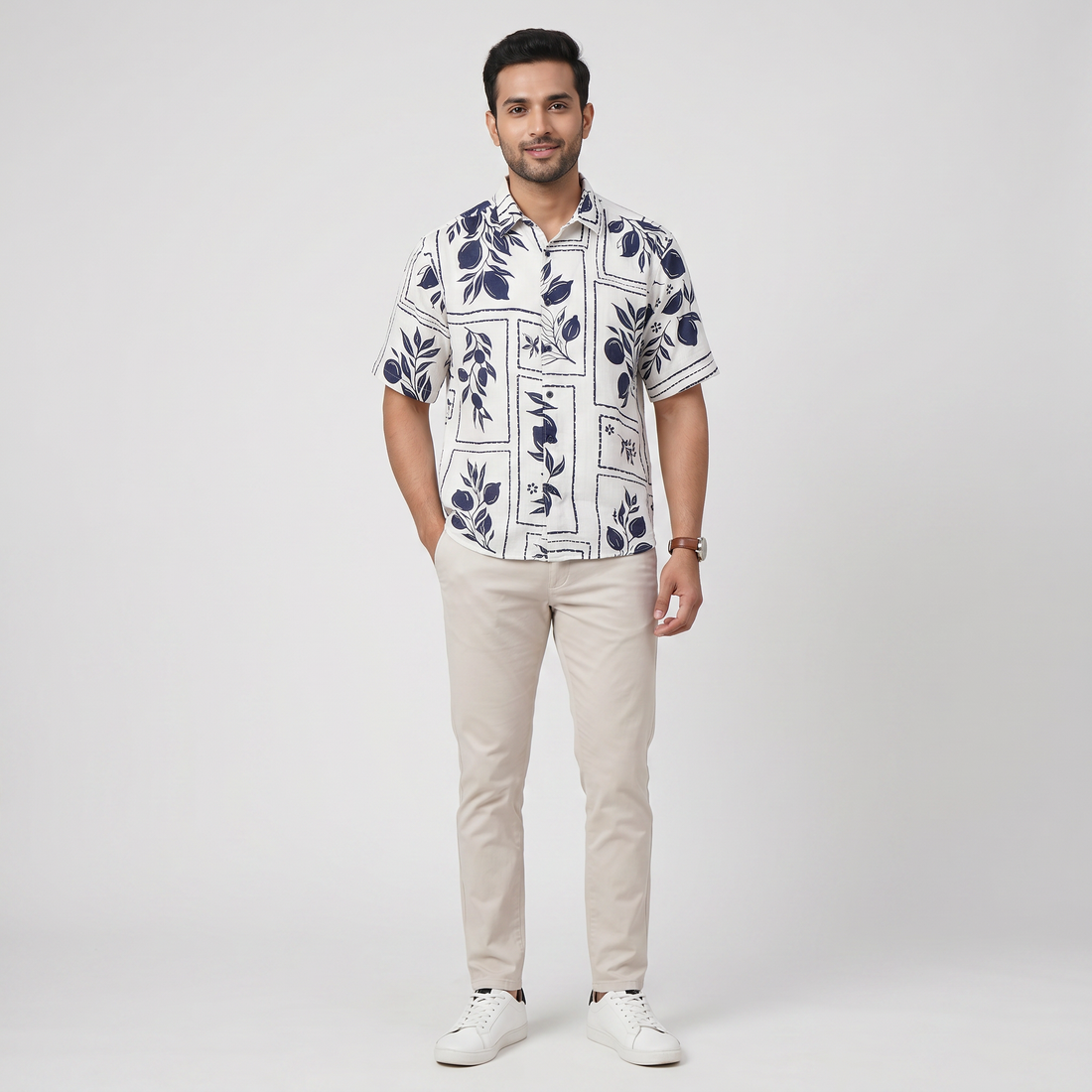 Cotton Printed Retreat Shirt