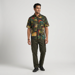 Printed Cuban Shirt