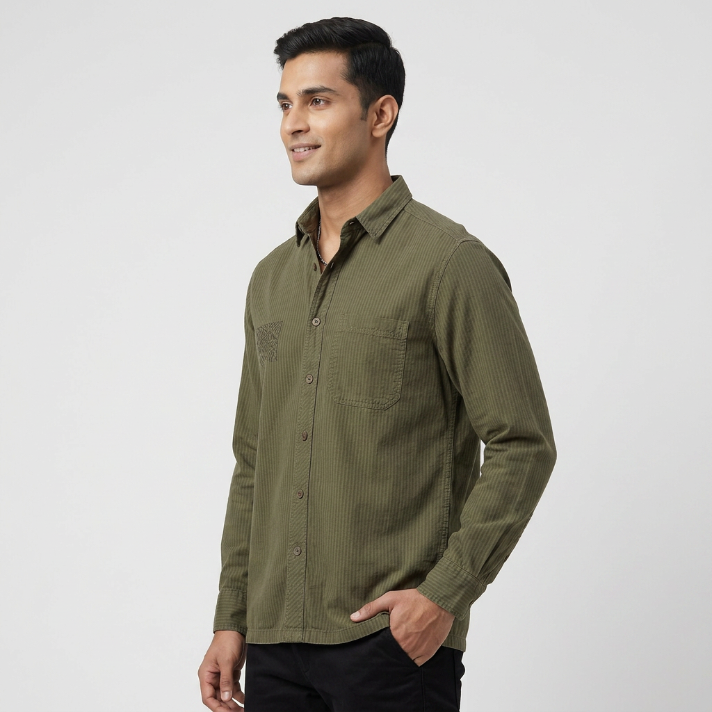 Cotton Printed Cuban Shirt