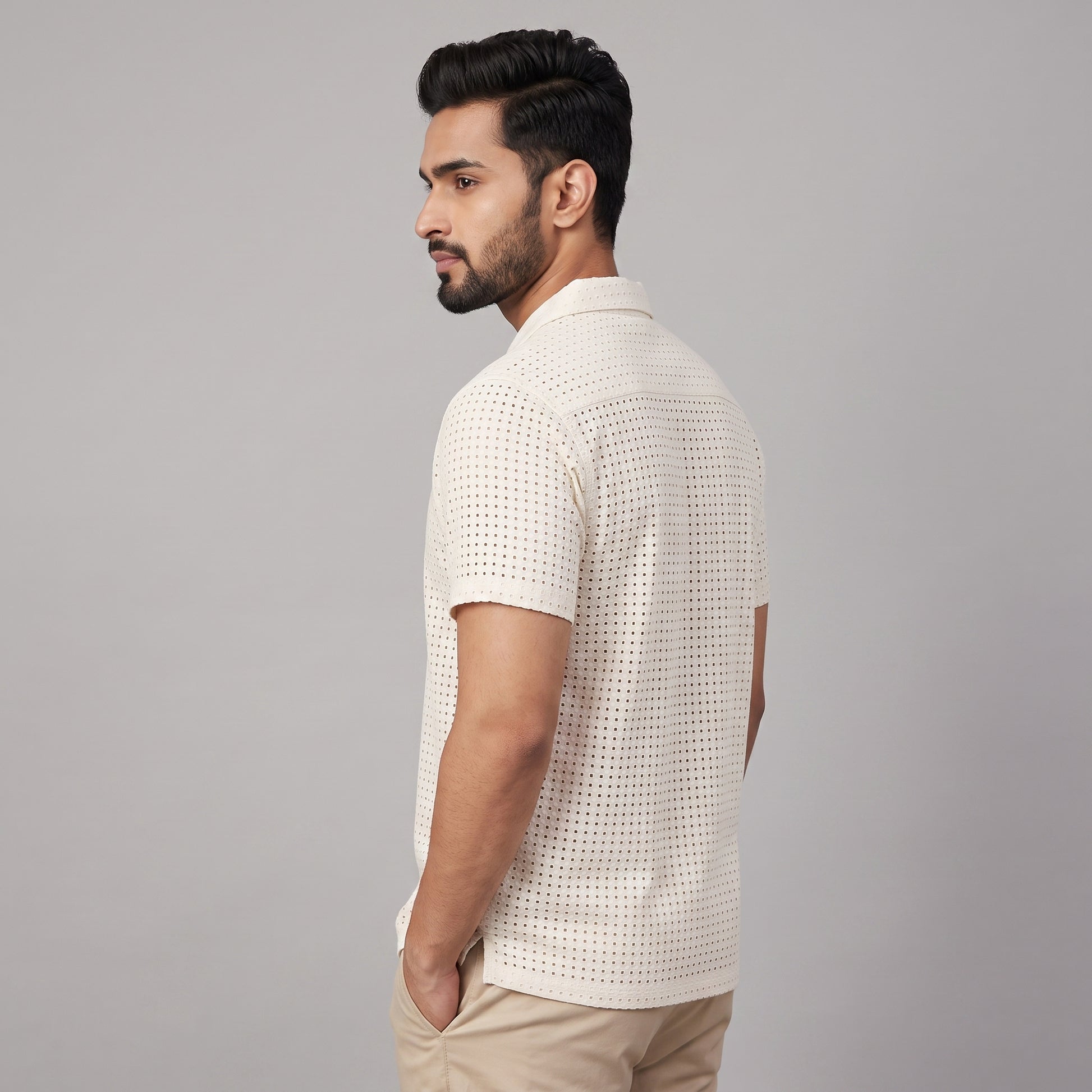 Structured Camp Collar Bae Shirt