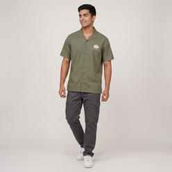 Cotton Printed Cuban Shirt