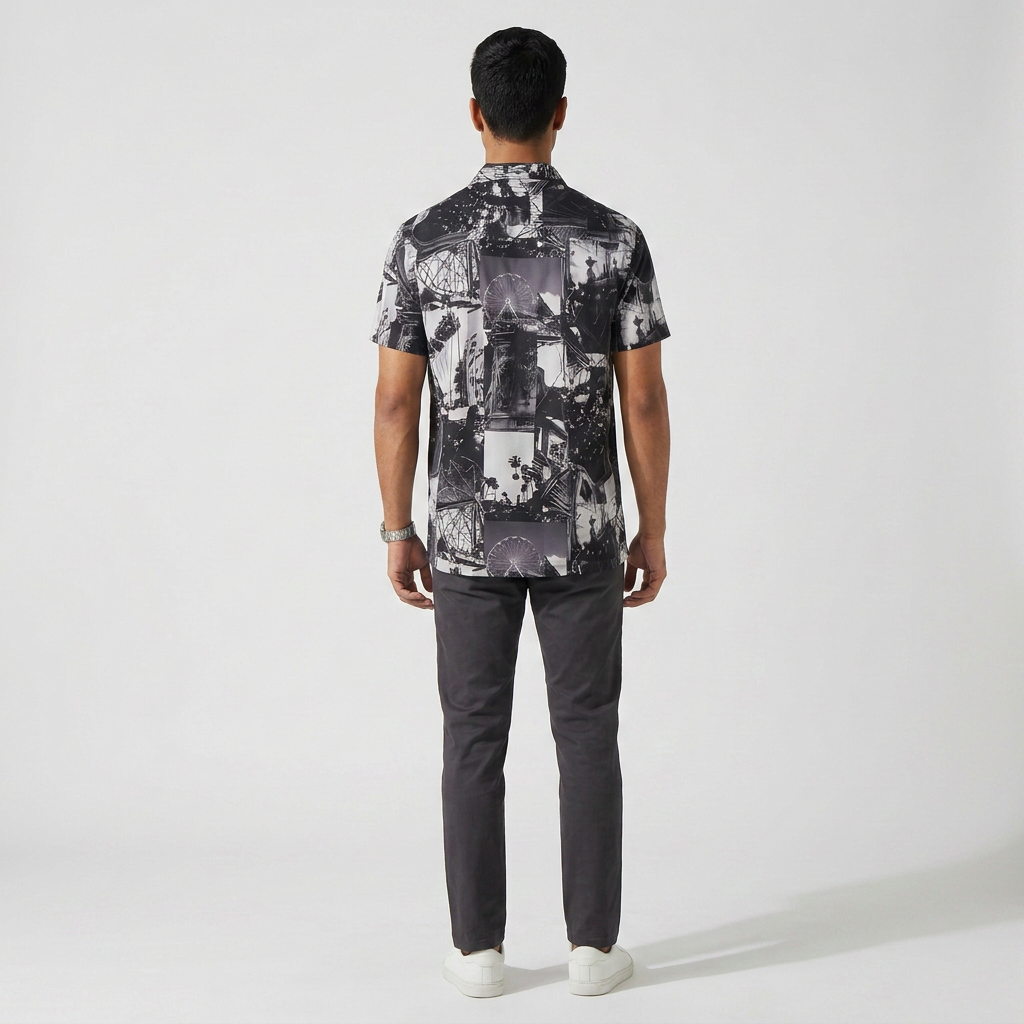 Printed Cuban Shirt