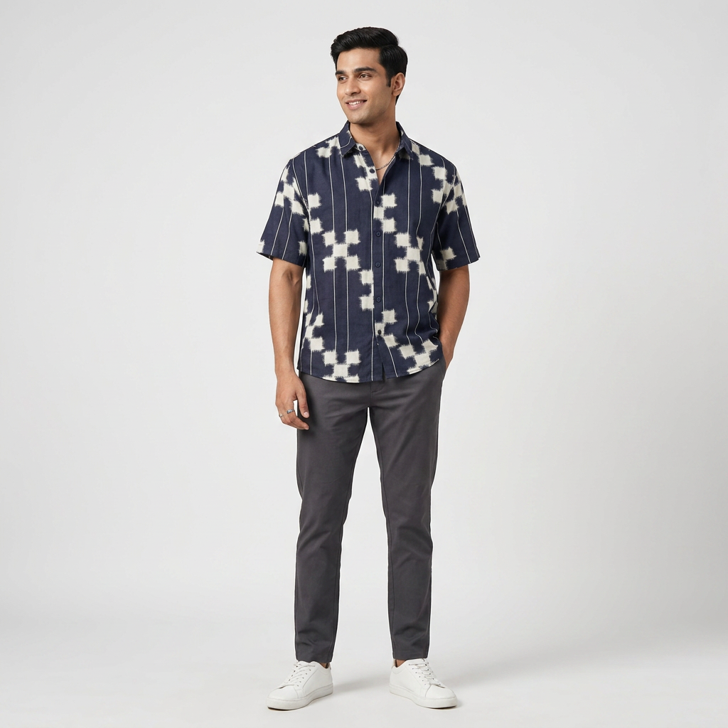 Printed Cuban Shirt