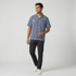 Cotton Striped Cuban Shirt