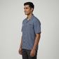 Cotton Striped Cuban Shirt