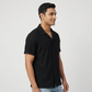 Cotton Solid Cuban Shirt