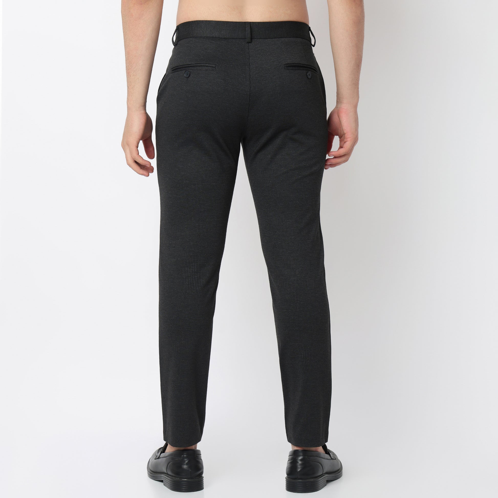 Crop Flex Pants - Ultra-Stretch Travel Friendly Crop Length With Secure Zip Pocket