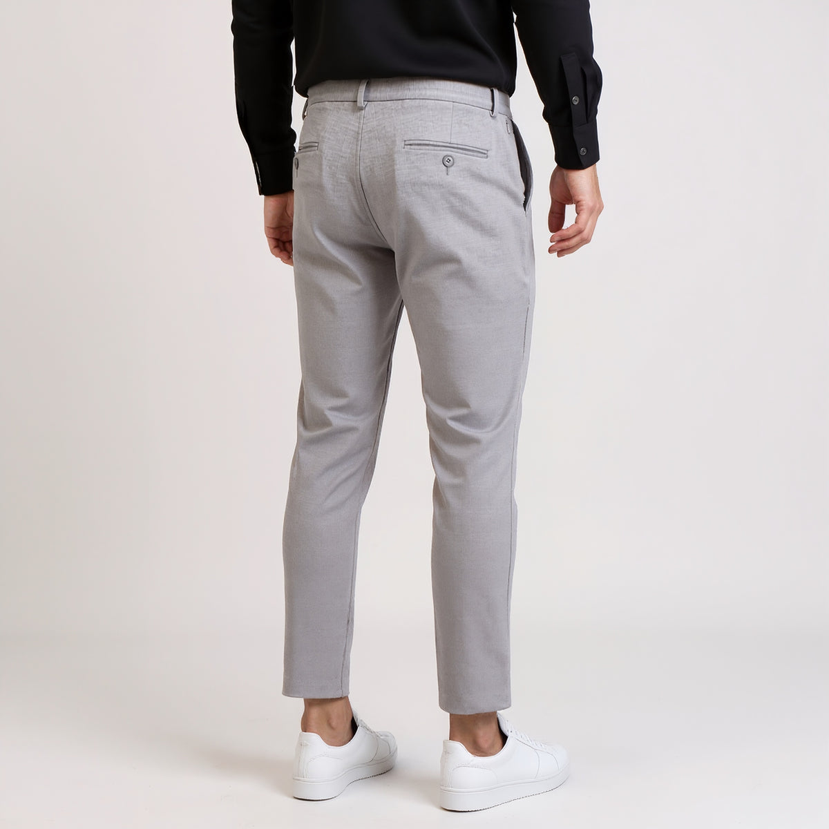 Crop Flex Pants - Ultra-Stretch Travel Friendly Crop Length With Secure Zip Pocket