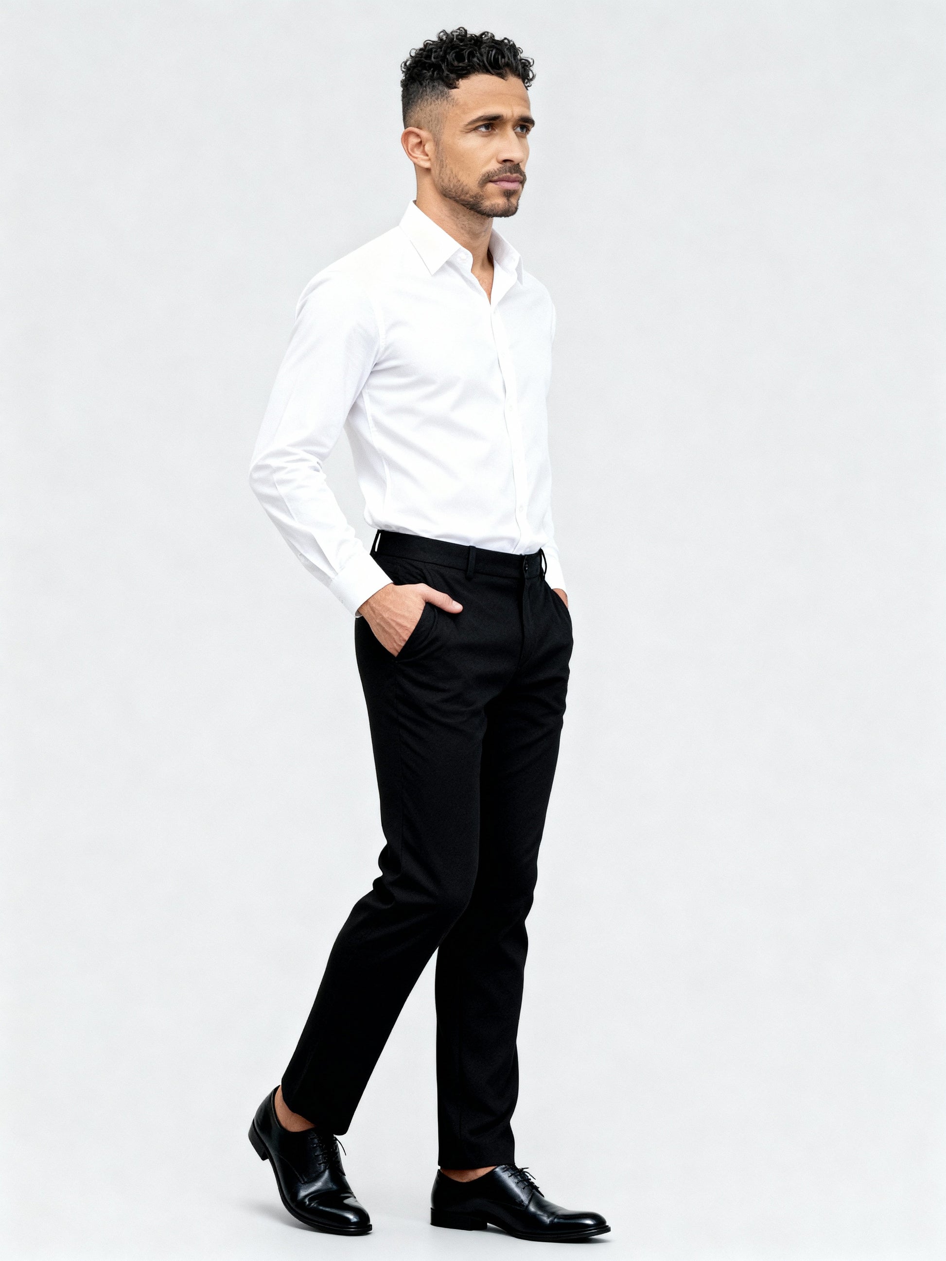 Crop Flex Pants - Ultra-Stretch Travel Friendly Crop Length With Secure Zip Pocket