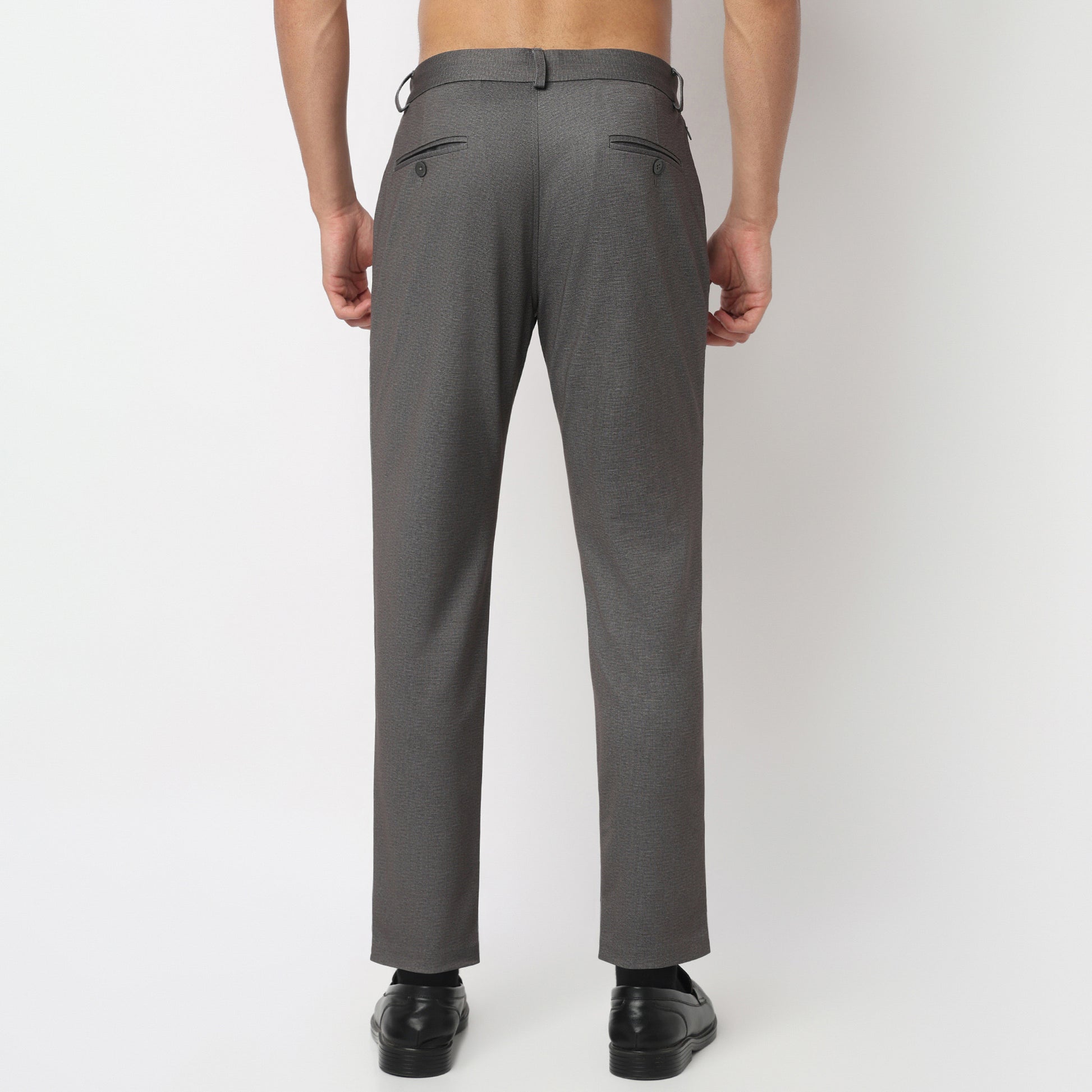 Crop Flex Pants - Ultra-Stretch Travel Friendly Crop Length With Secure Zip Pocket