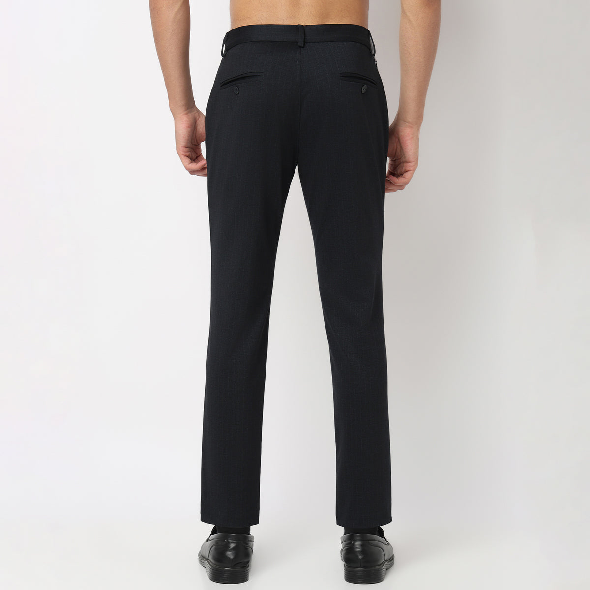 Crop Flex Pants - Ultra-Stretch Travel Friendly Crop Length With Secure Zip Pocket